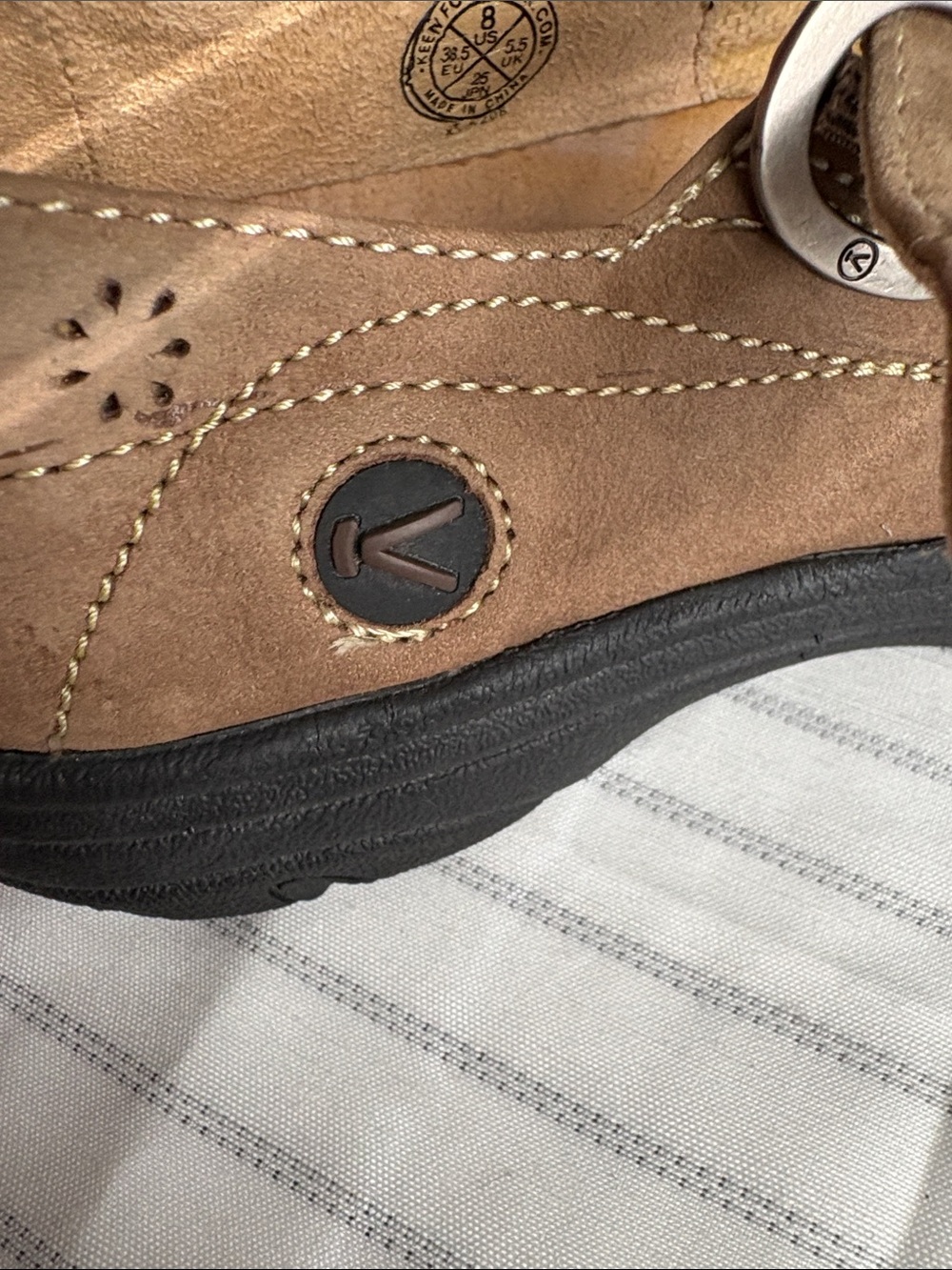 Keen Brown/Tan Mary Jane Flats - Picture 9 of 9